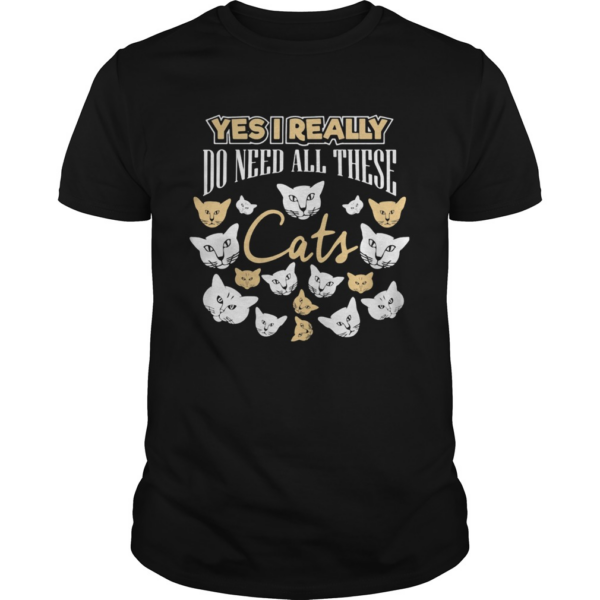 Yes I really do need all these Cats shirt