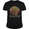 Yoda Hug Baby Groot That Log Had A Child Vintage shirt