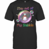 Yoga Goat Mask Stay Out Of My Bubble Covid 19 T-Shirt