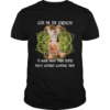 Yoga chill yorkshire terrier give me the strength to walk away from stupid people without slapping shirt