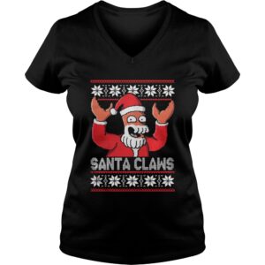 Zoidberg Santa Claws Christmas Ugly Shirt 3