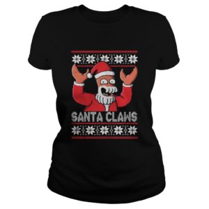 Zoidberg Santa Claws Christmas Ugly Shirt 4