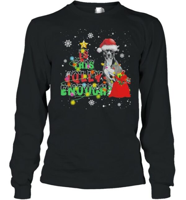 is This Jolly Enough Merry Christmas Pitbull shirt