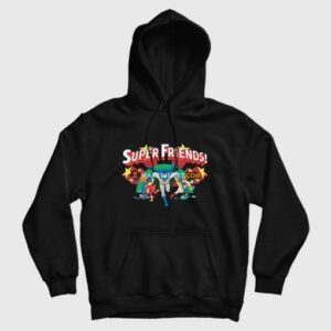 90s Cartoon Super Friends Hoodie