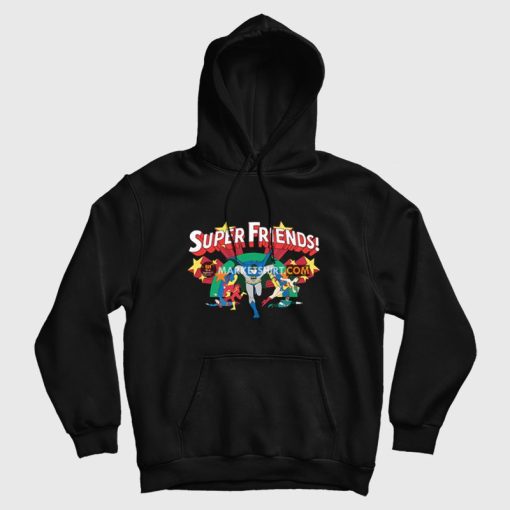 90s Cartoon Super Friends Hoodie 90s Cartoon Super Friends Hoodie