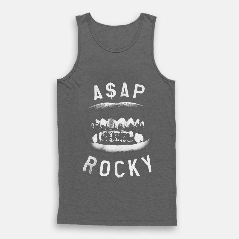 ASAP Rocky Goldie Grill Tank Top ASAP Rocky Goldie Grill Tank Top