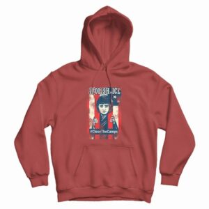 Abolish Ice Close The Camp Flag Vintage Hoodie