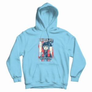 Abolish Ice Close The Camp Flag Vintage Hoodie
