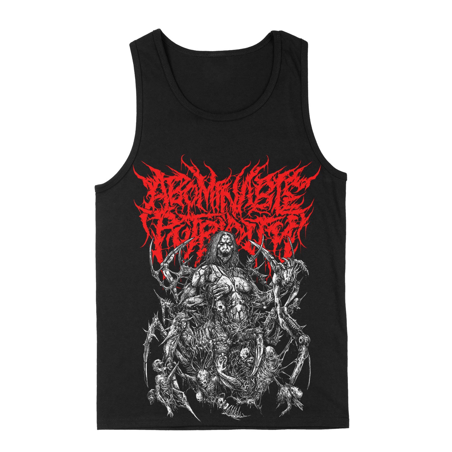 Abominable Putridity Arachnoid Impalement Tank Top Abominable Putridity Arachnoid Impalement Tank Top
