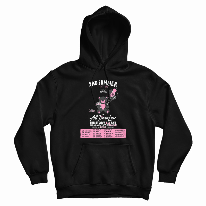 All Time Low Sad Summer Festival Hoodie All Time Low Sad Summer Festival Hoodie