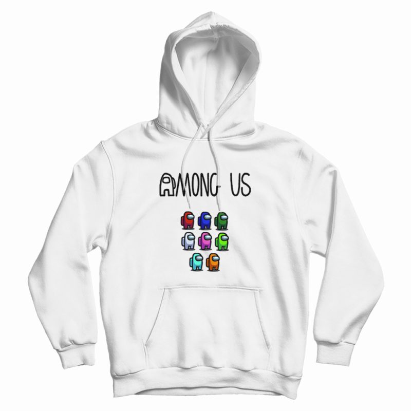 Among Us Funny Video Game Hoodie Among Us Funny Video Game Hoodie