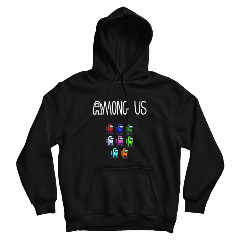 Among Us Funny Video Game Hoodie Among Us Funny Video Game Hoodie