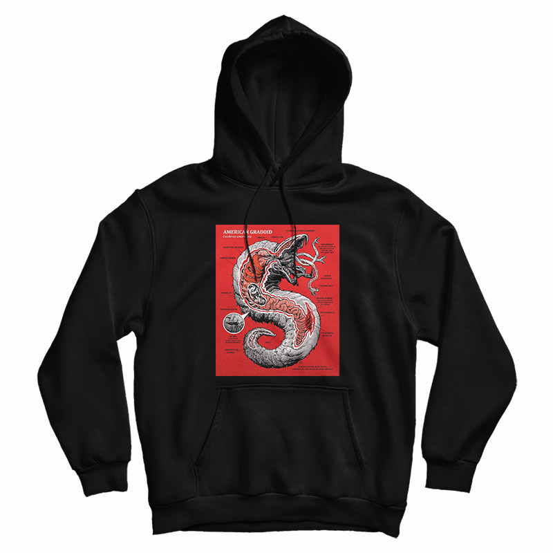 Anatomy Of A Graboid Hoodie For UNISEX Anatomy Of A Graboid Hoodie For UNISEX