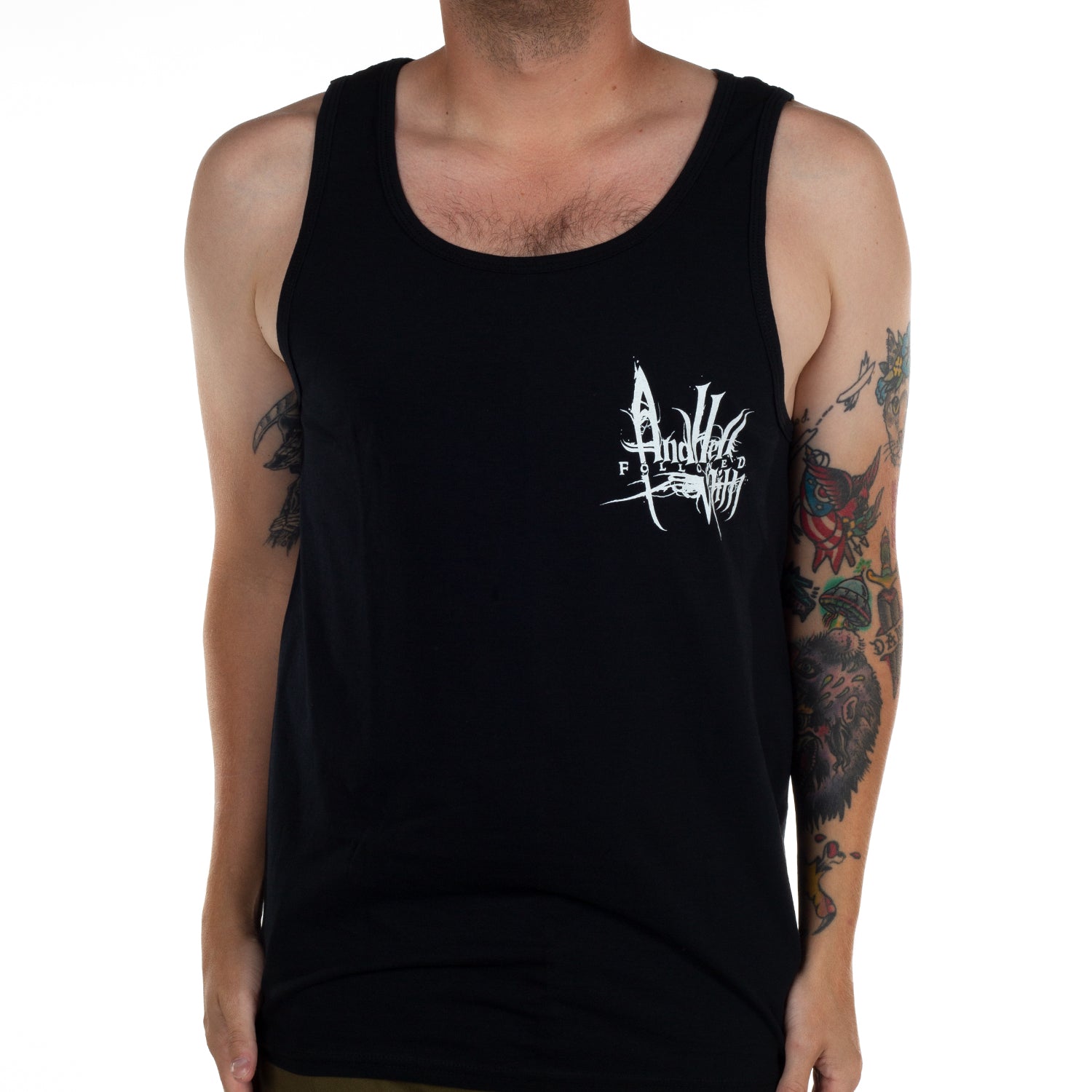 And Hell Followed With Logo Tank Top And Hell Followed With Logo Tank Top
