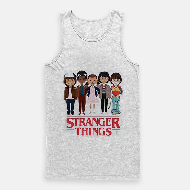 Angry Cartoon Face Stranger Things Tank Top Angry Cartoon Face Stranger Things Tank Top