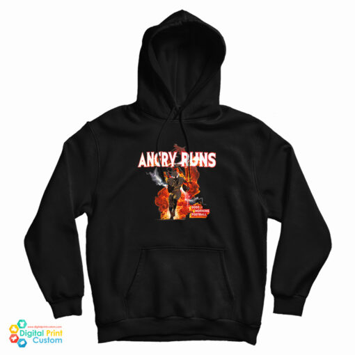 Angry Runs Good Morning Football Hoodie Angry Runs Good Morning Football Hoodie