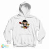 Angus Young Playing Puzzle Hoodie