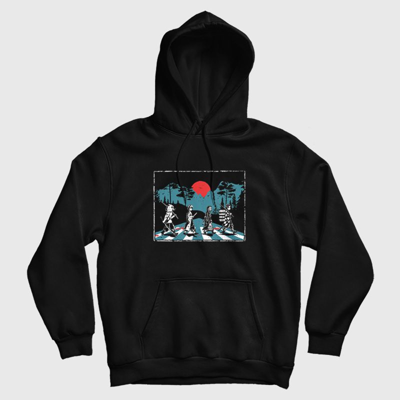 Anime Demon Slayer Abbey Road Hoodie Anime Demon Slayer Abbey Road Hoodie