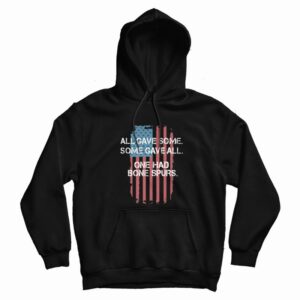 Anti Trump Resist Hoodie Draft Dodger Cadet Bone Spurs 1
