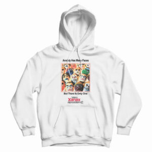 Anxiety Has Many Faces Xanax Alprazolam Hoodie For UNISEX