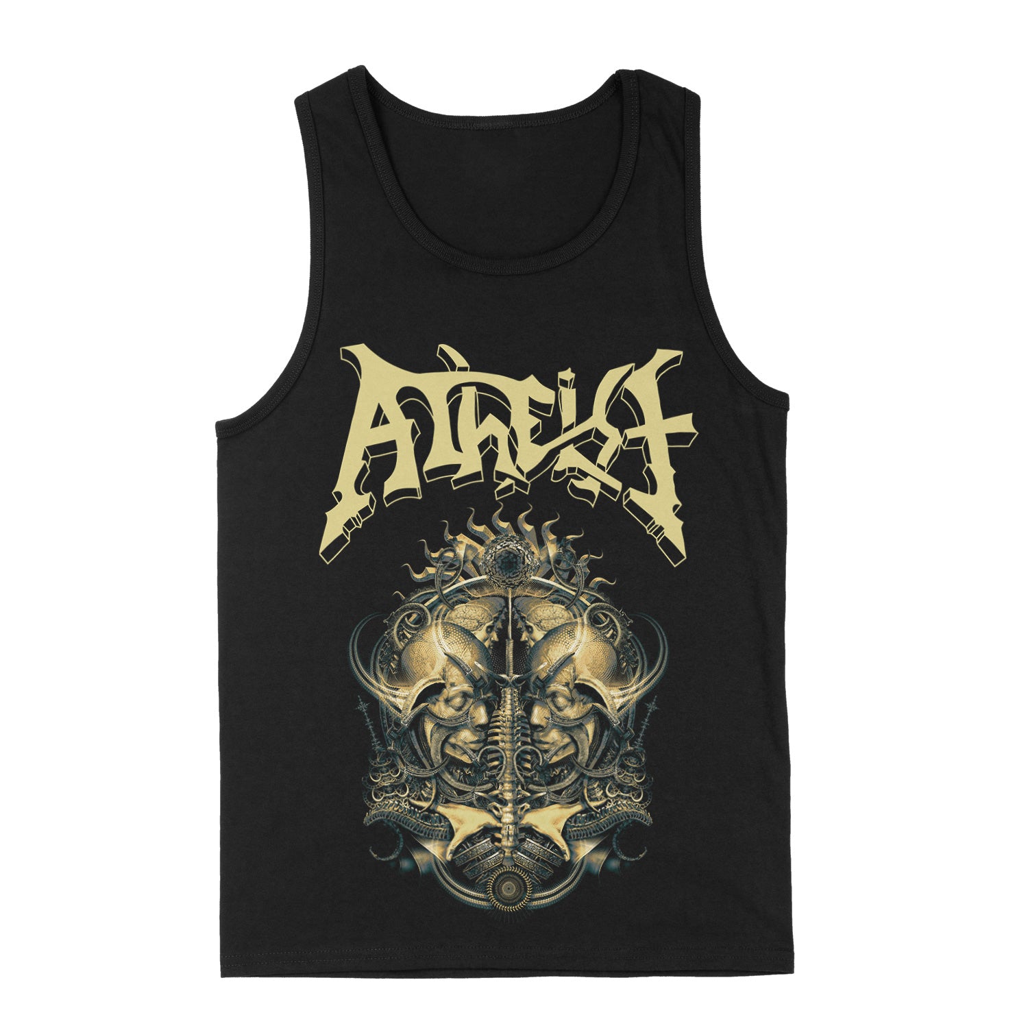 Atheist Biomechanical Spine Tank Top Atheist Biomechanical Spine Tank Top