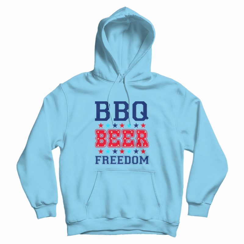 BBQ Beer Freedom America Hoodie BBQ Beer Freedom America Hoodie