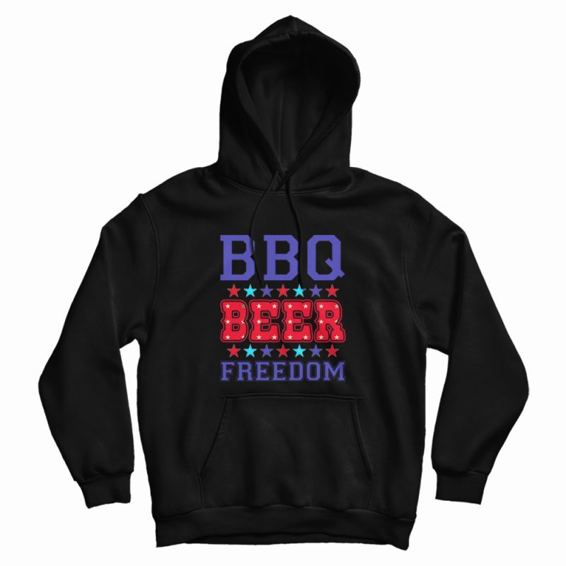 BBQ Beer Freedom America Hoodie BBQ Beer Freedom America Hoodie