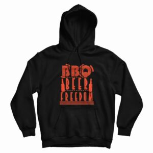 BBQ Beer Freedom America Usa Party Hoodie Vintage 1