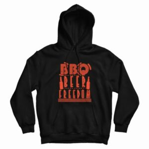 BBQ Beer Freedom America Usa Party Hoodie Vintage 3