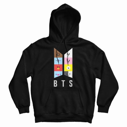 BT21-BTS Graphic Cute Chibi Hoodie BT21-BTS Graphic Cute Chibi Hoodie
