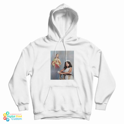 Baby Picture Of Selena Gomez First Communion Hoodie Baby Picture Of Selena Gomez First Communion Hoodie