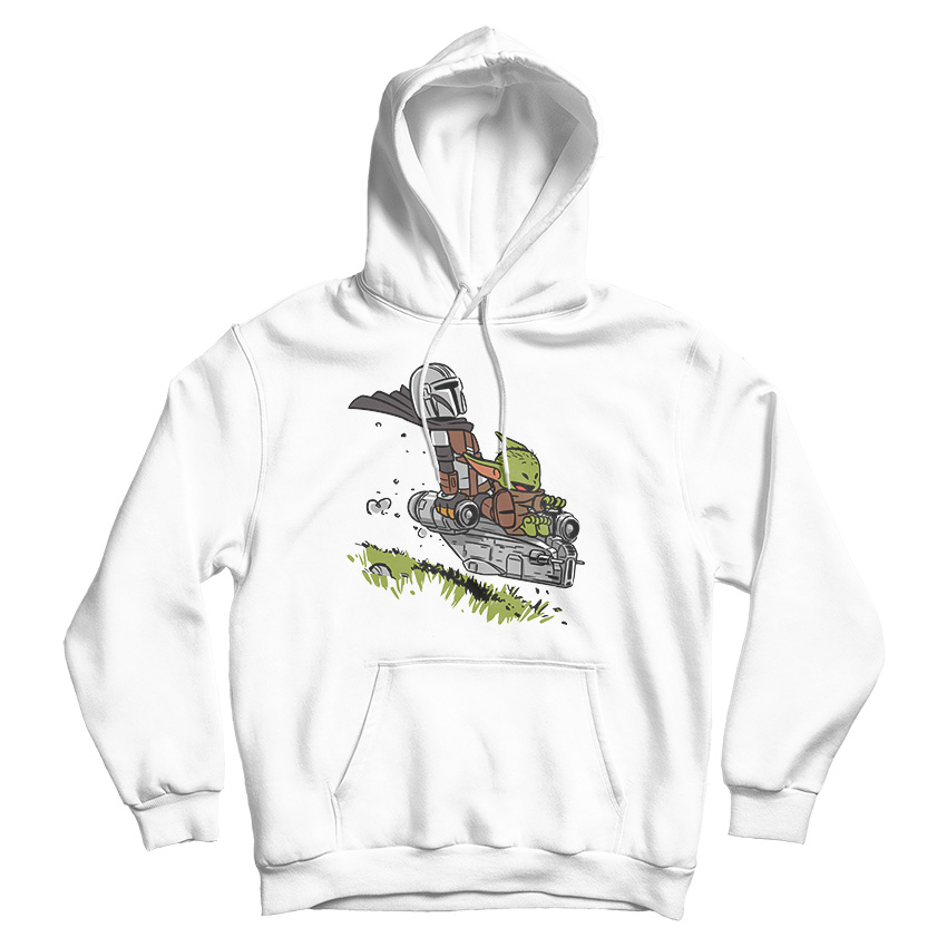Baby Yoda And Mando Hoodie Cheap For Men's And Women's Baby Yoda And Mando Hoodie Cheap For Men's And Women's
