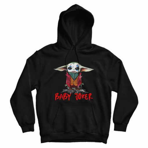 Baby Yoda Baby Joker Hoodie For UNISEX Baby Yoda Baby Joker Hoodie For UNISEX