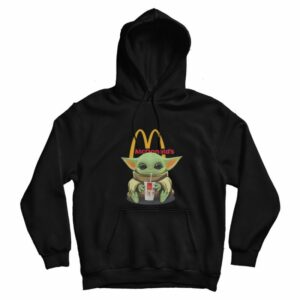 Baby Yoda Hug Mc Donald’s Hoodie