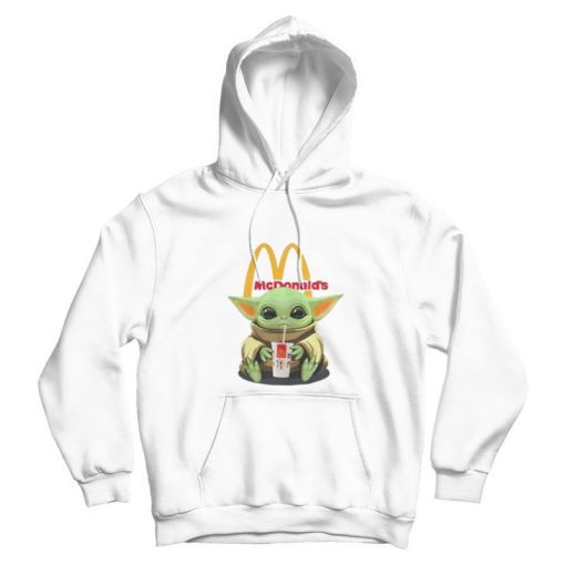 Baby Yoda Hug Mc Donald's Hoodie Baby Yoda Hug Mc Donald's Hoodie