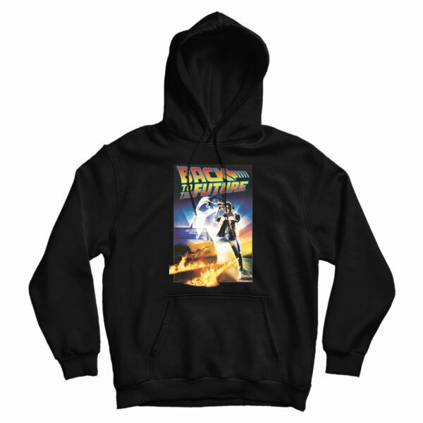 Back To The Future Vintage Hoodie For