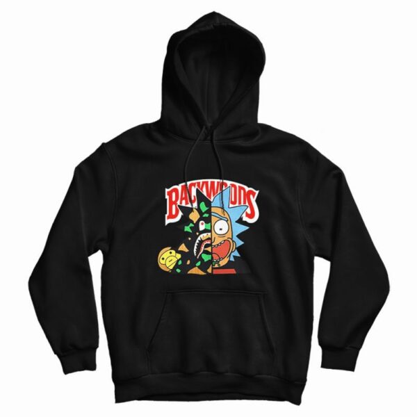 Backwoods Rick and Morty Face Hoodie