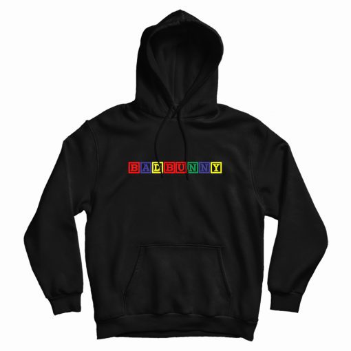Bad Bunny Blocks Hoodie Bad Bunny Blocks Hoodie