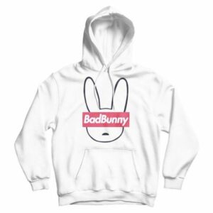 Bad Bunny Logo Hoodie Trendy Clothing