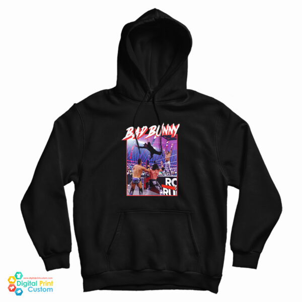 Bad Bunny Royal Rumble Splash Hoodie