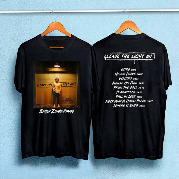 Bailey Zimmerman Tour 2023 Double Sided Shirt Gift For Fan
