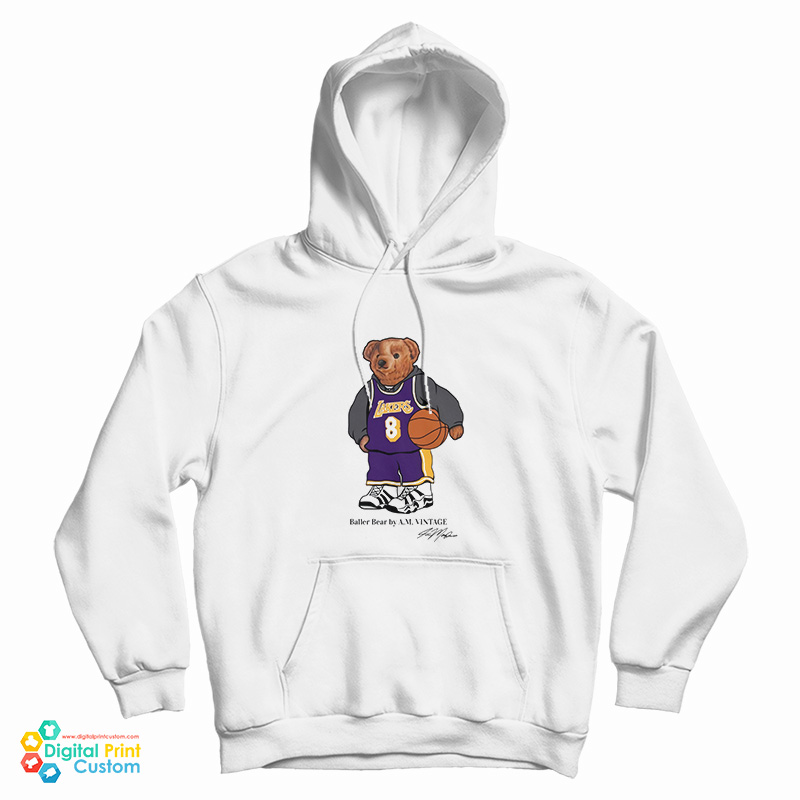 Baller Bear Kobe Champion Hoodie Baller Bear Kobe Champion Hoodie