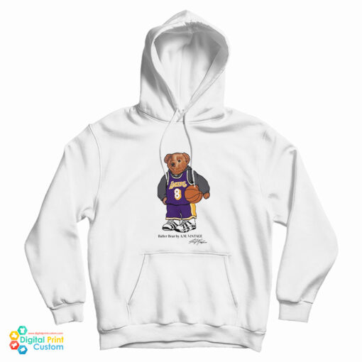 Baller Bear Kobe Champion Hoodie Baller Bear Kobe Champion Hoodie