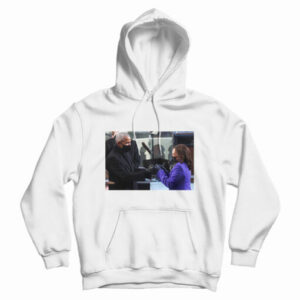 Barack Obama Greeting Vice President Kamala Harris Hoodie