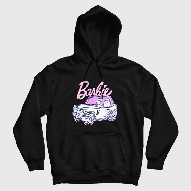 Barbie Car Beach Cruiser Hoodie Barbie Car Beach Cruiser Hoodie