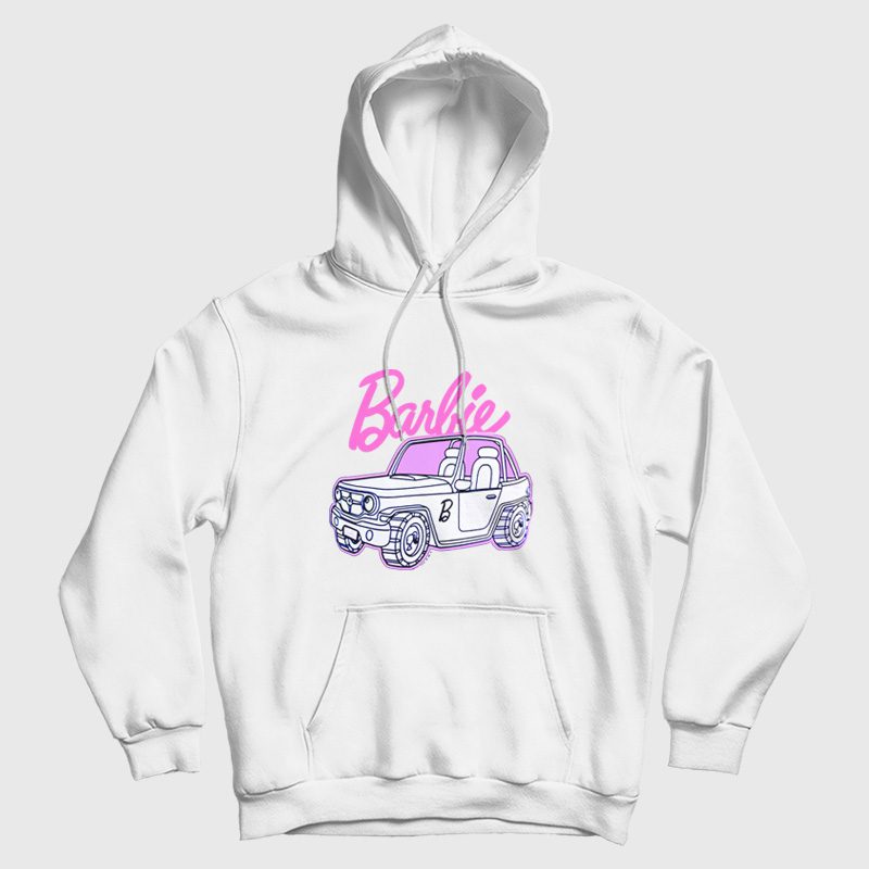 Barbie Car Beach Cruiser Hoodie Barbie Car Beach Cruiser Hoodie