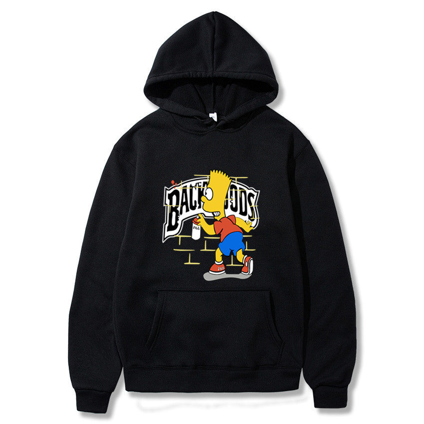 Bart Hoodie Sweatshirt Hip Hop Hoodie Pullover Bart Hoodie Sweatshirt Hip Hop Hoodie Pullover