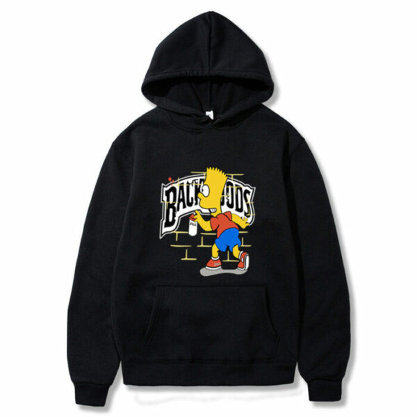 Bart Hoodie Sweatshirt Hip Hop Hoodie Pullover