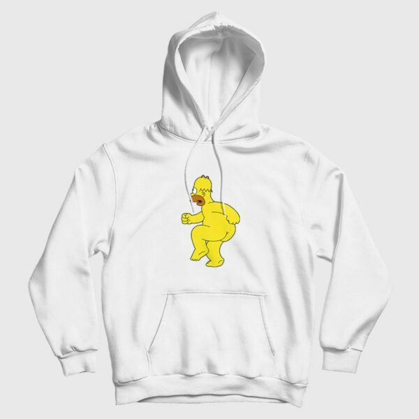 Bart Simpson Homer Simpson Naked Hoodie
