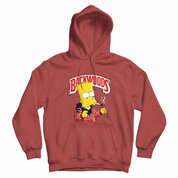 Bart Simpson Smoking Hoodie